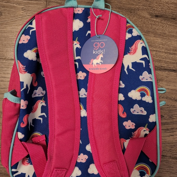 New snall unicorn book bag for girl great for kindergarten - Picture 2 of 3